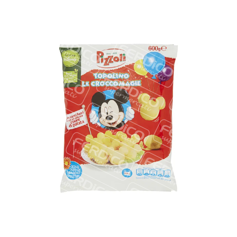 PIZZOLI PATATE TOPOLINO GR.600