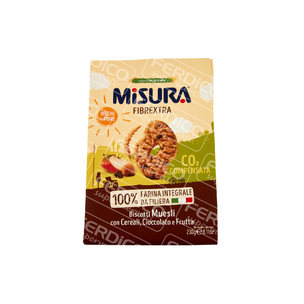 MISURA BISC.FIBRE MUESLI G.230