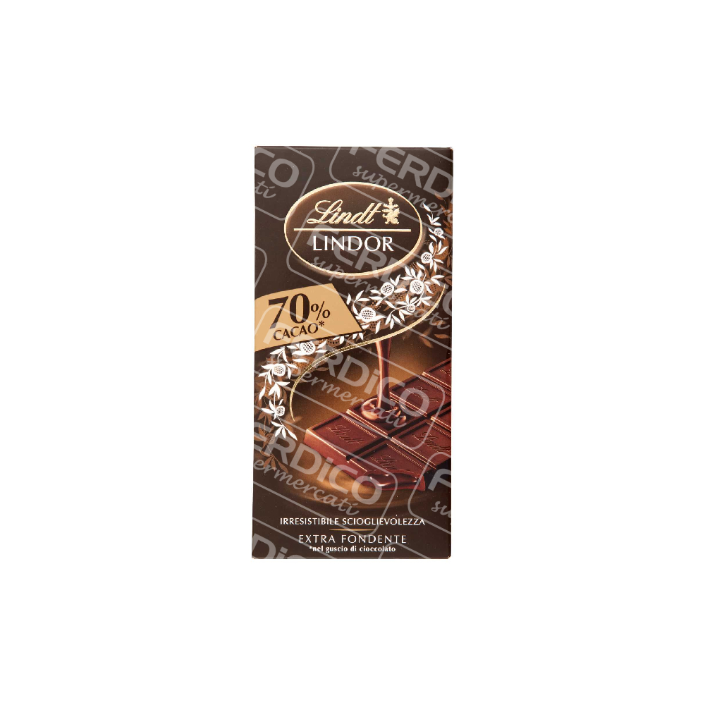 LINDT TAV.LINDOR FOND.70% 100