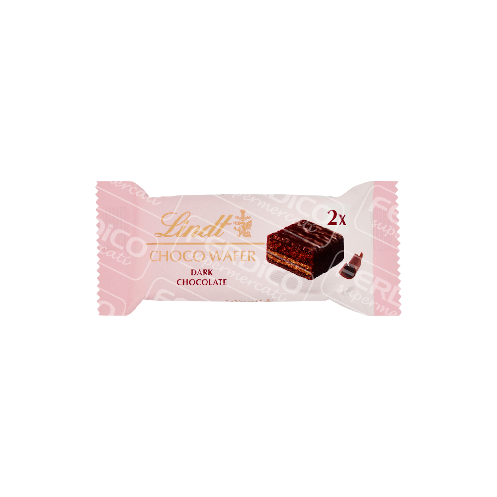 LINDT SNACK CHOCOWAFER DARKG26