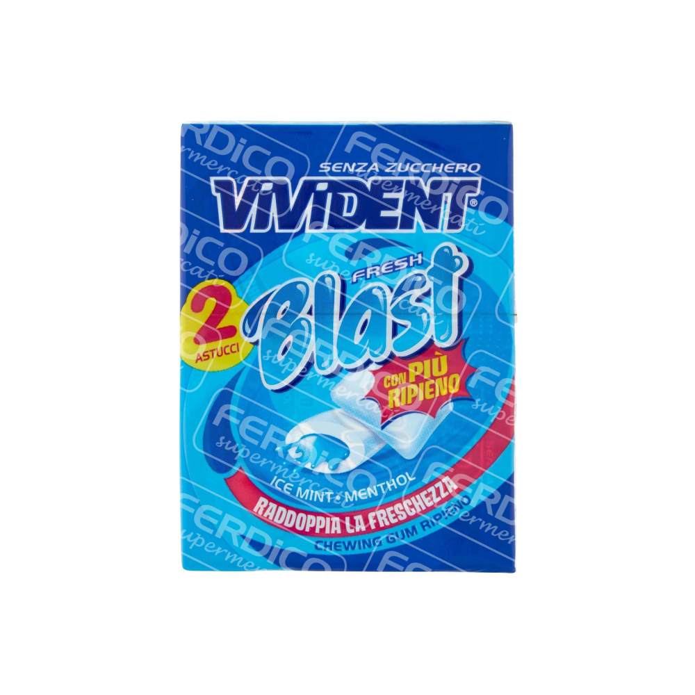 VIVIDENT FRESH BLUE X 2 GR.60