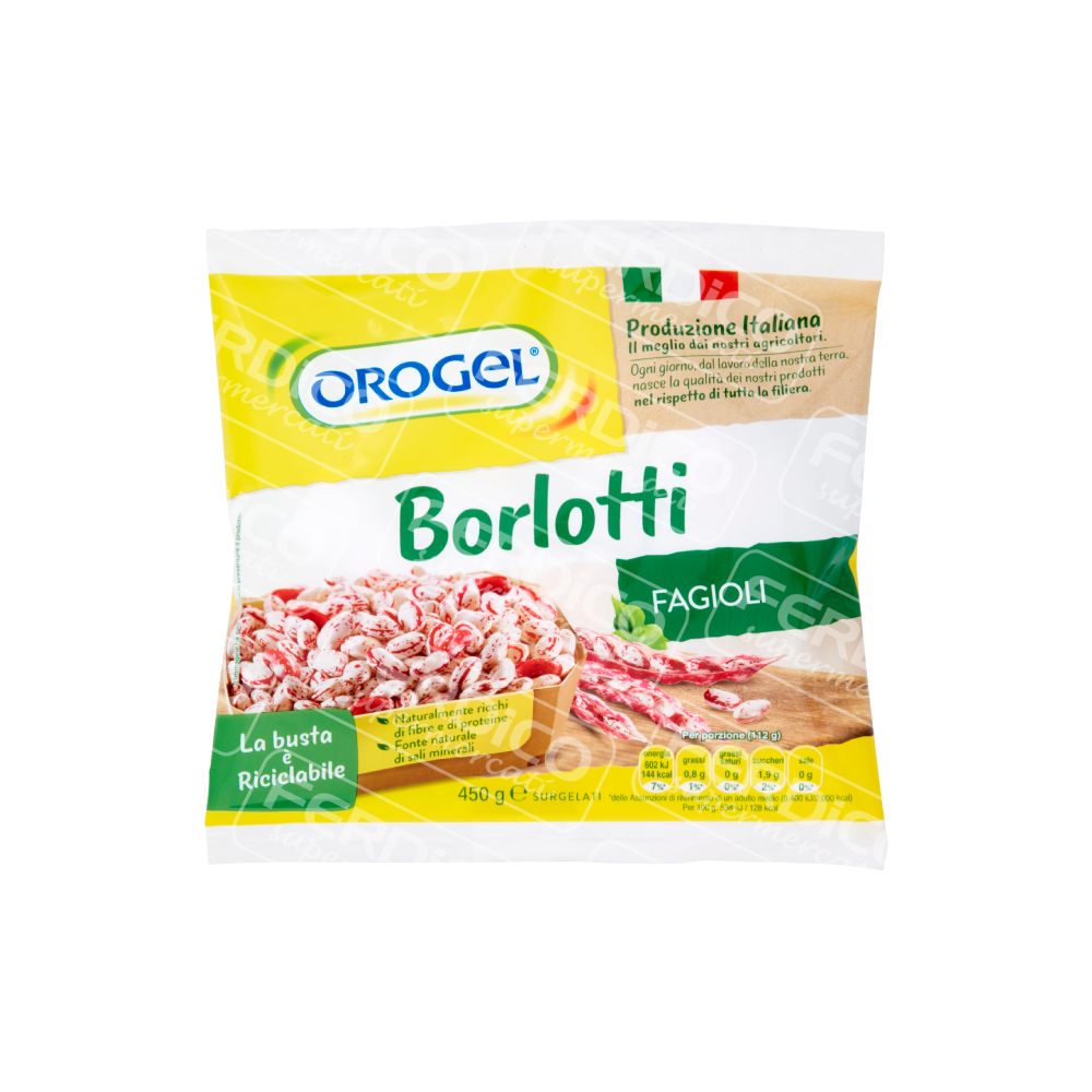 OROGEL FAGIOLI BORLOTTI GR.450