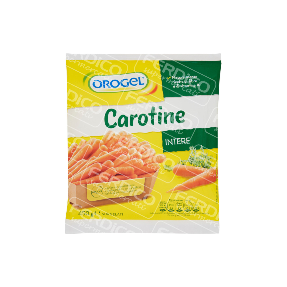 OROGEL CAROTINE INTERE GR.450