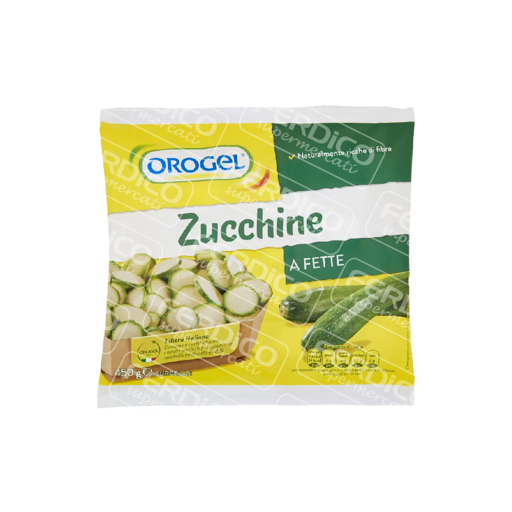 OROGEL ZUCCHINE A FETTE GR.450