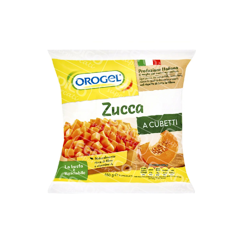 OROGEL ZUCCA CUBETTI GR.450