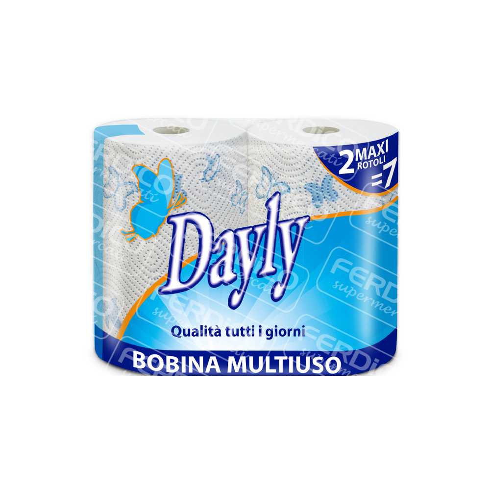 DAYLY BOBINA 2 ROTOLI 2VELI