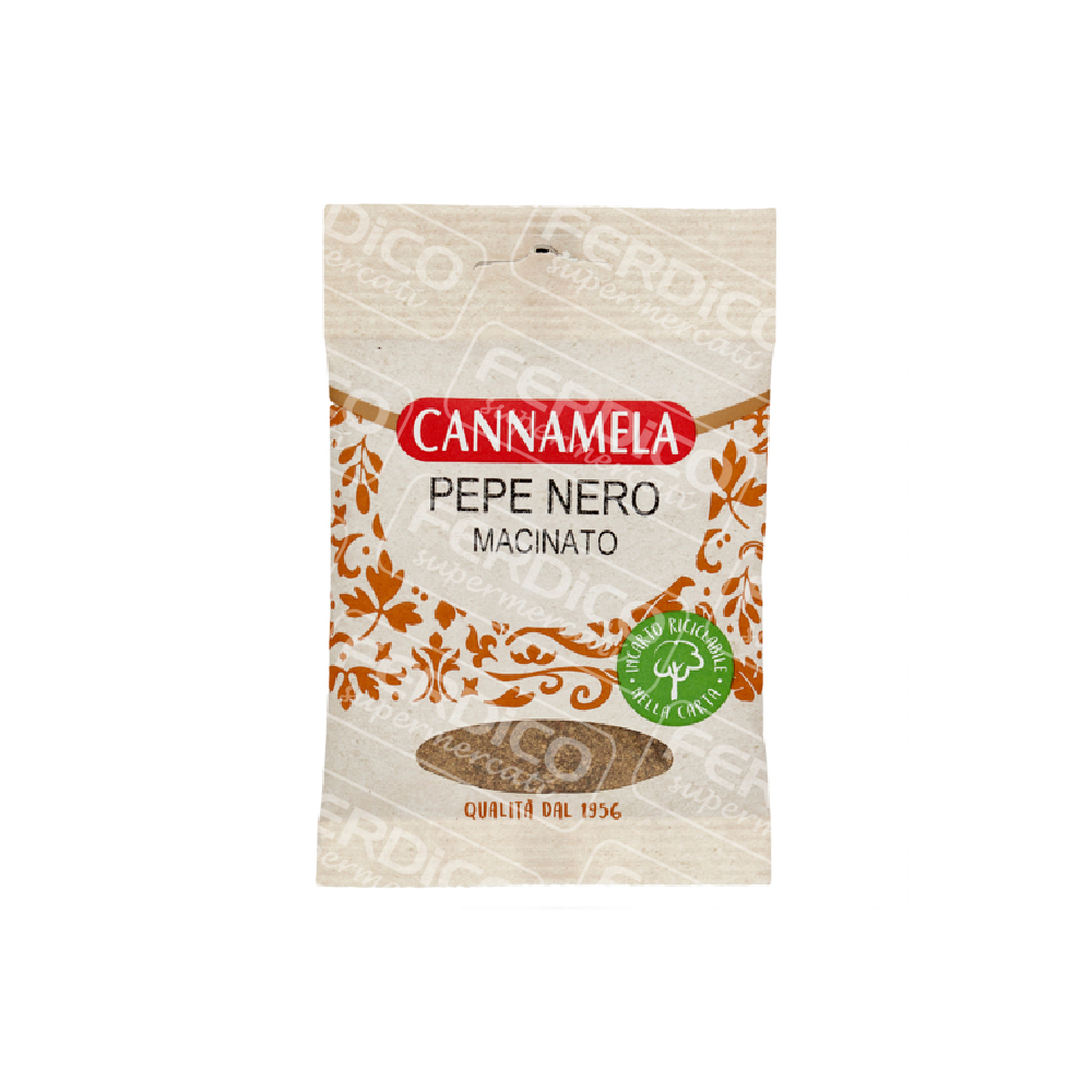 CANNAMELA PEPE NERO MAC.BS.G40