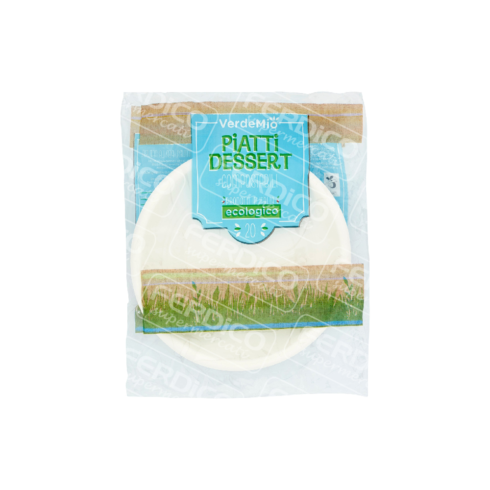 VERDEMIO PIATT.DESSERT ECO20PZ