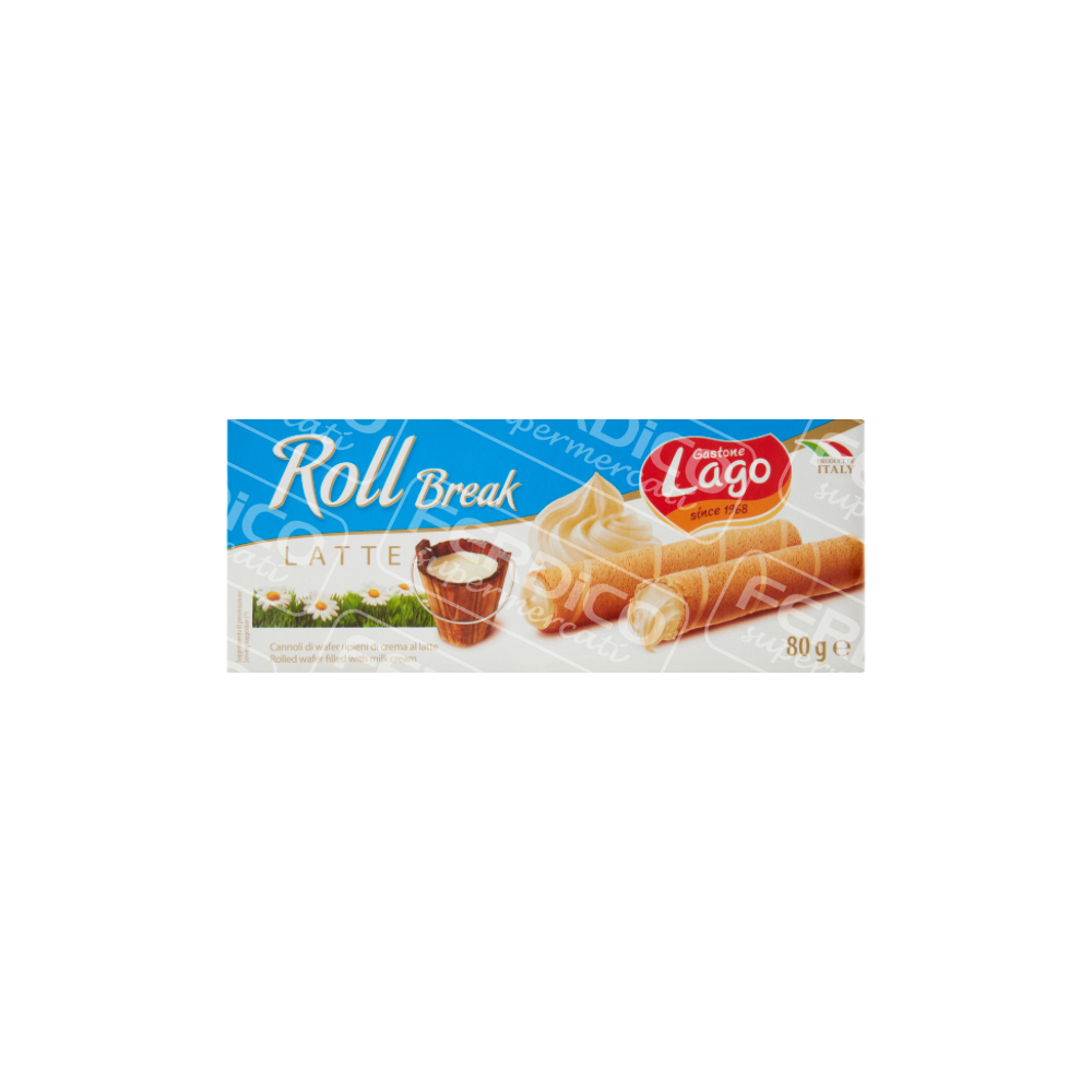LAGO WAFER ROLL LATTE GR.80