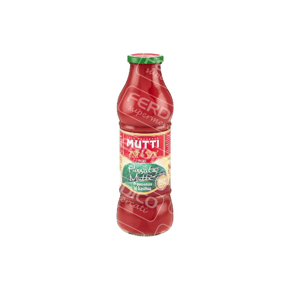 MUTTI PASSATA BASILICO GR.700