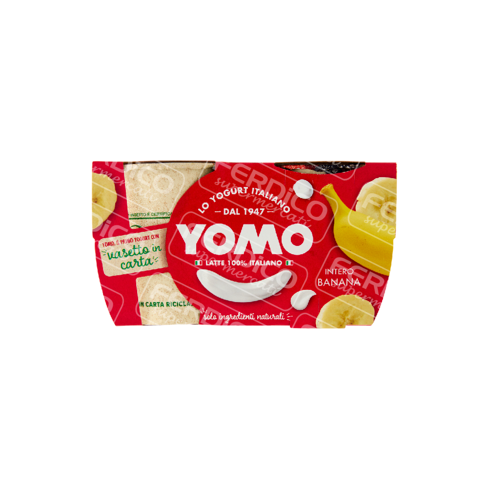 YOMO YOG.100%NAT.OM.BAN.G125X2