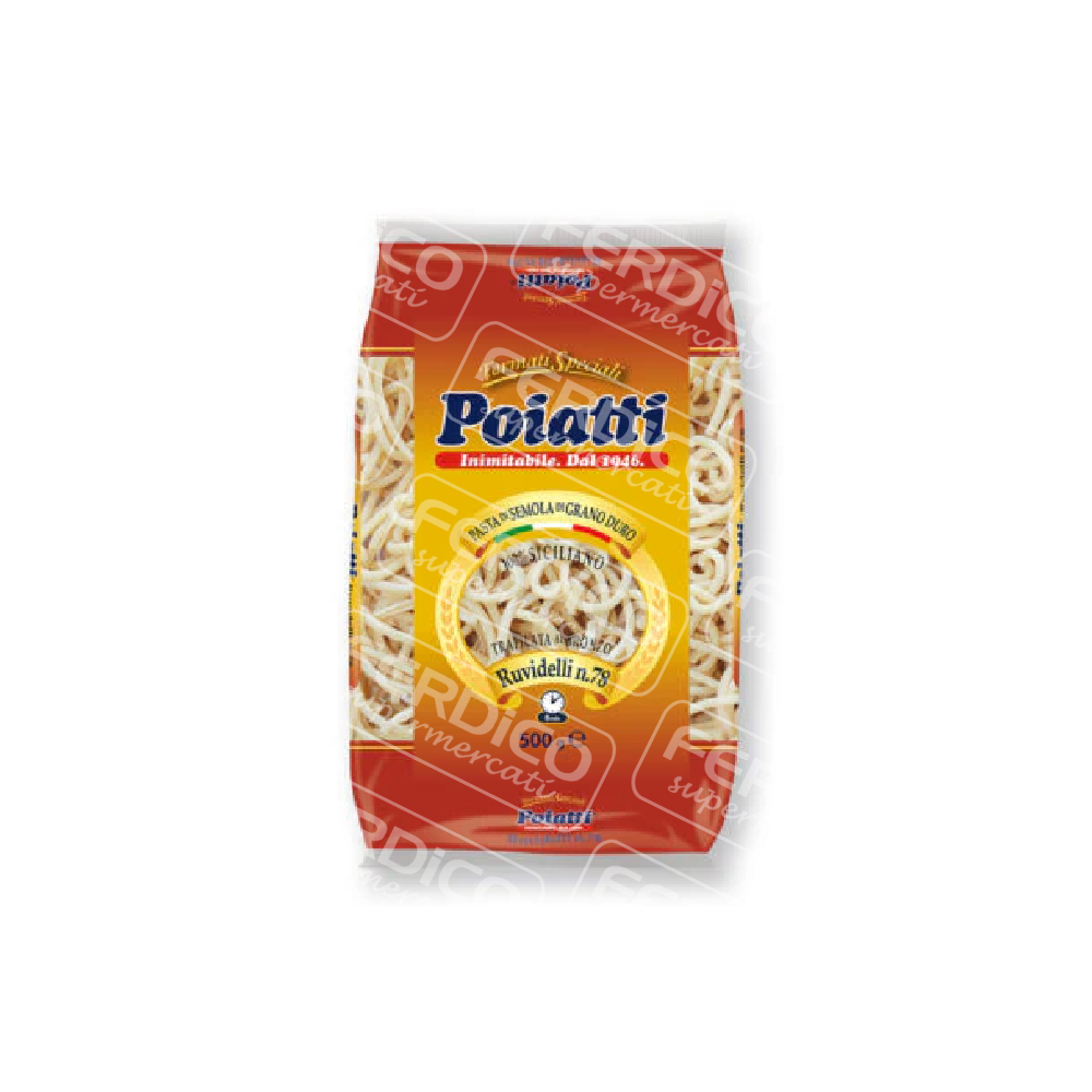 POIATTI N.78 RUVIDELLI 500GR