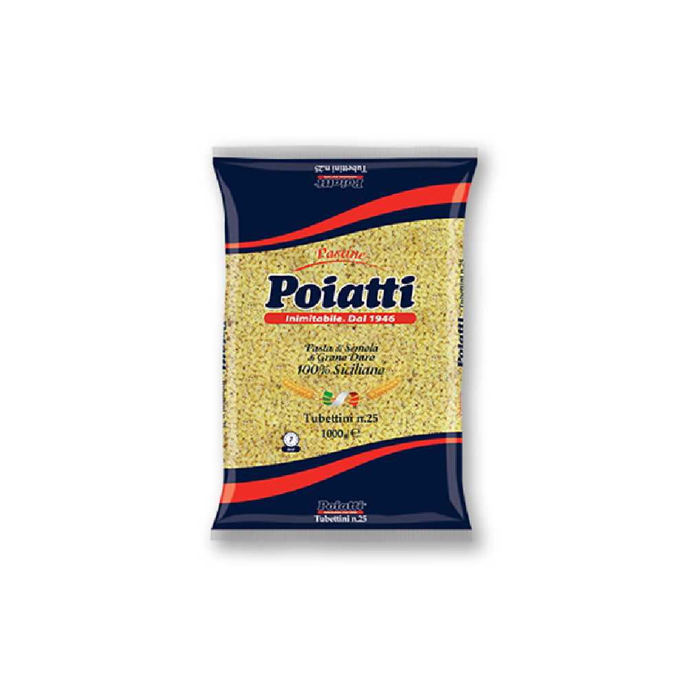 POIATTI N.25 TUBETTINI 1KG