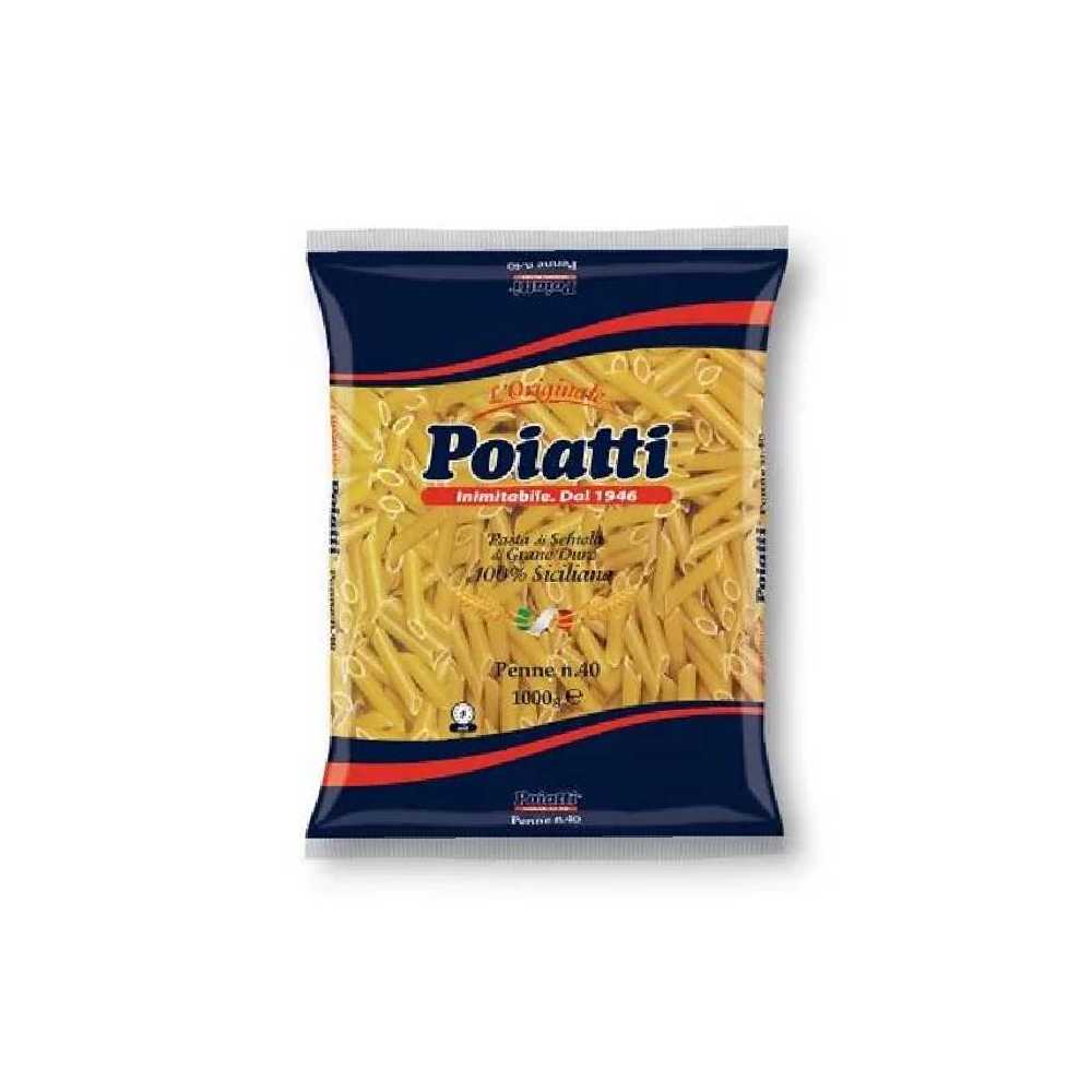 POIATTI N.40 PENNE LISCE 1KG