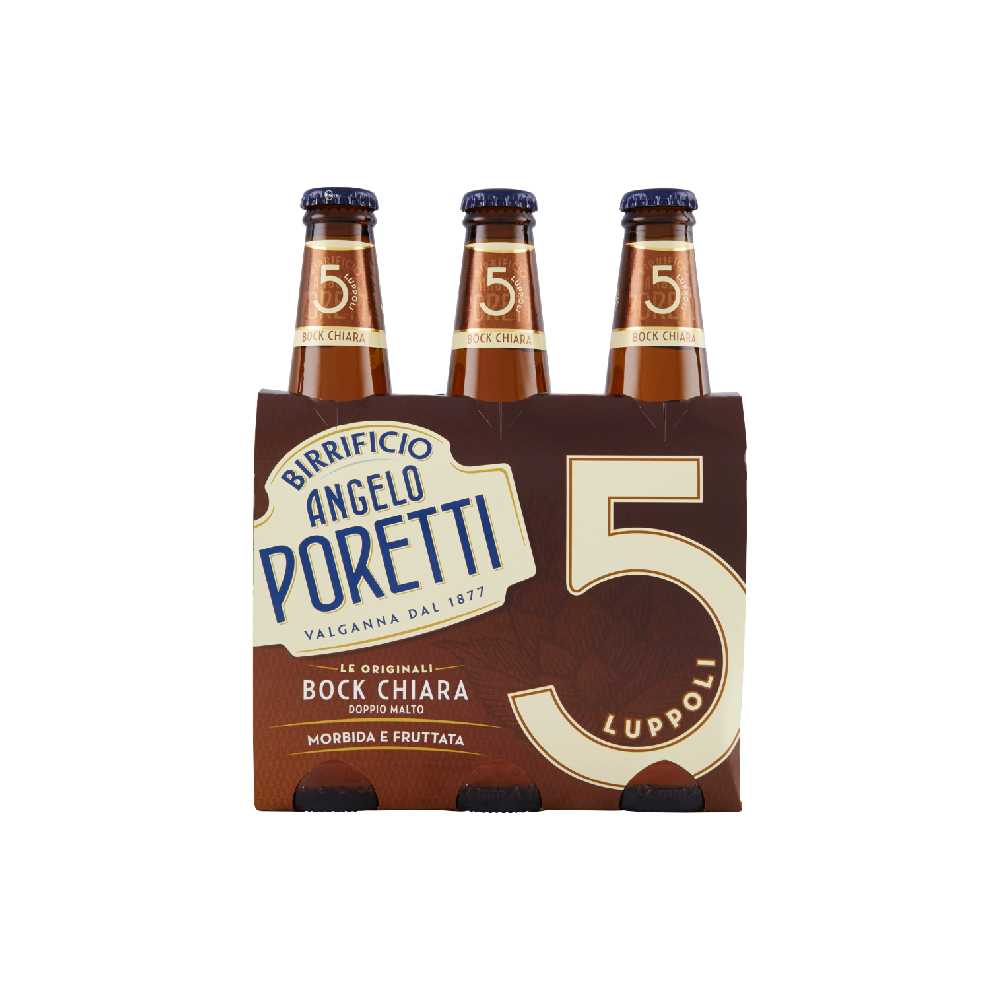 PORETTI BIRRA BAP5 CHIARA 33X3