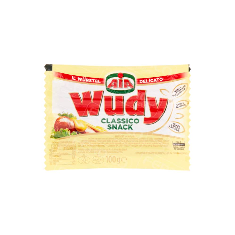 AIA WURSTEL SNACK WUDY G100***