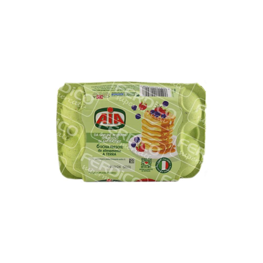 AIA UOVA S/ANTIB.ALL.TERRA X6