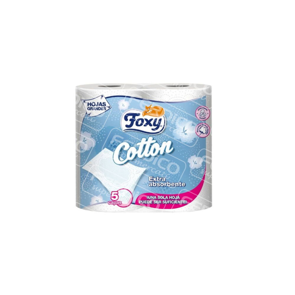 FOXY IGIENICA COTTON 5VELI X4