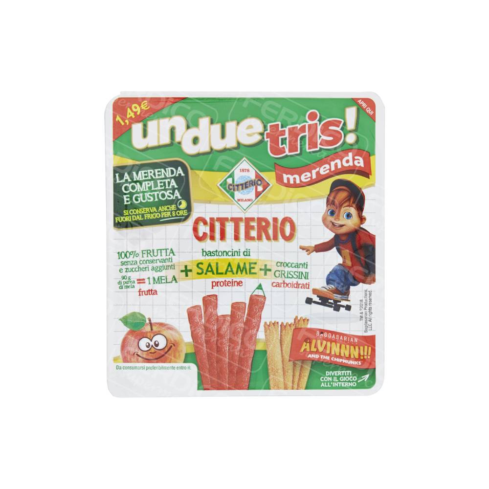 CITTERIO MERENDA SALAME 137 GR