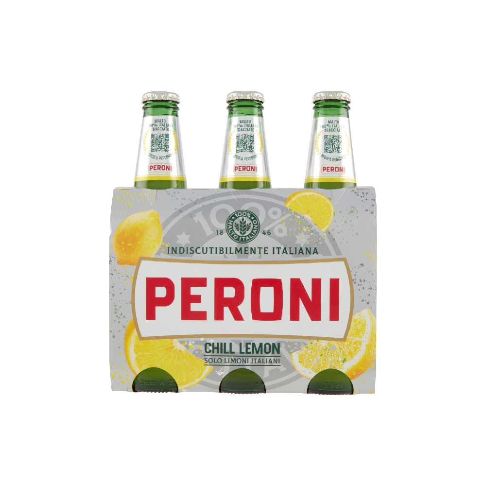 PERONI BIRRA CHILL LEMON C33X3