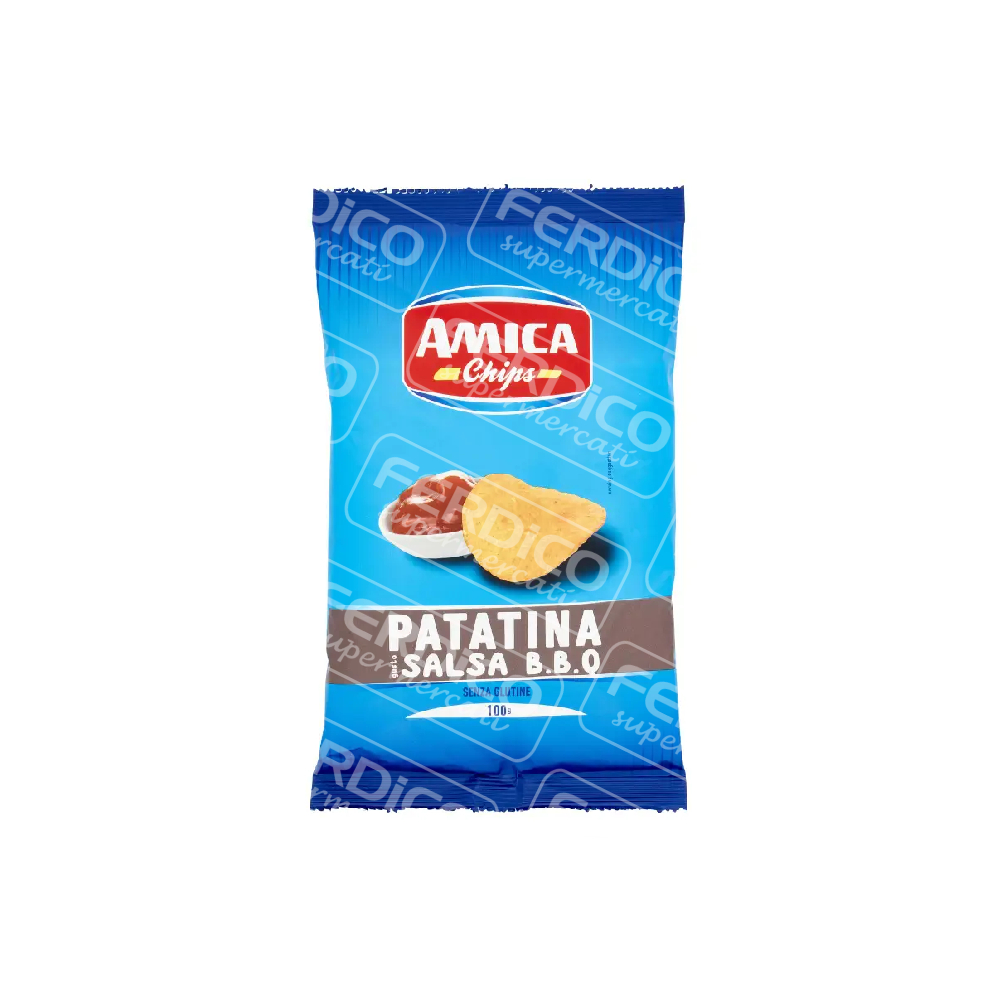 AMICA CHIPS PAT.BARBECUE G100