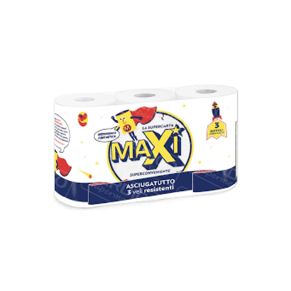 MAXI ASCIUG.DECORATO X3