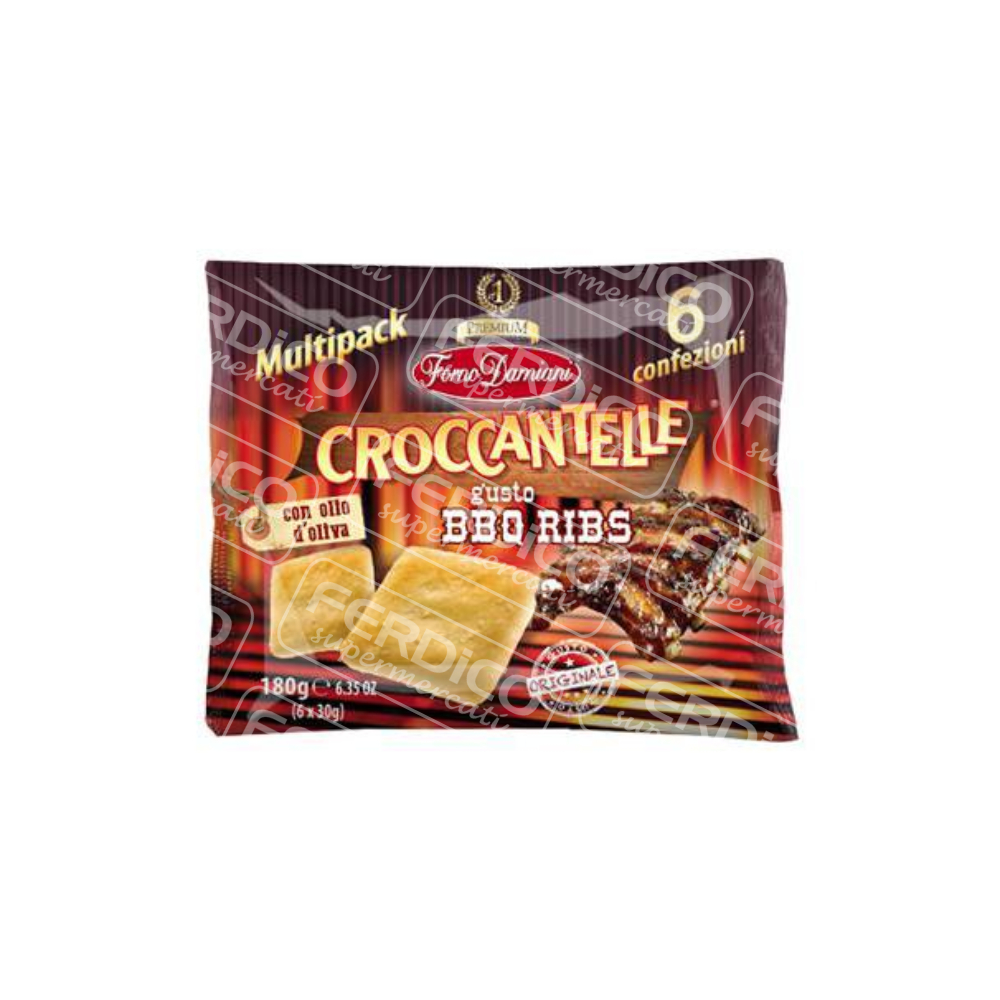 CROCCANTELLE MULTIPACK X8 BBQ 180GR