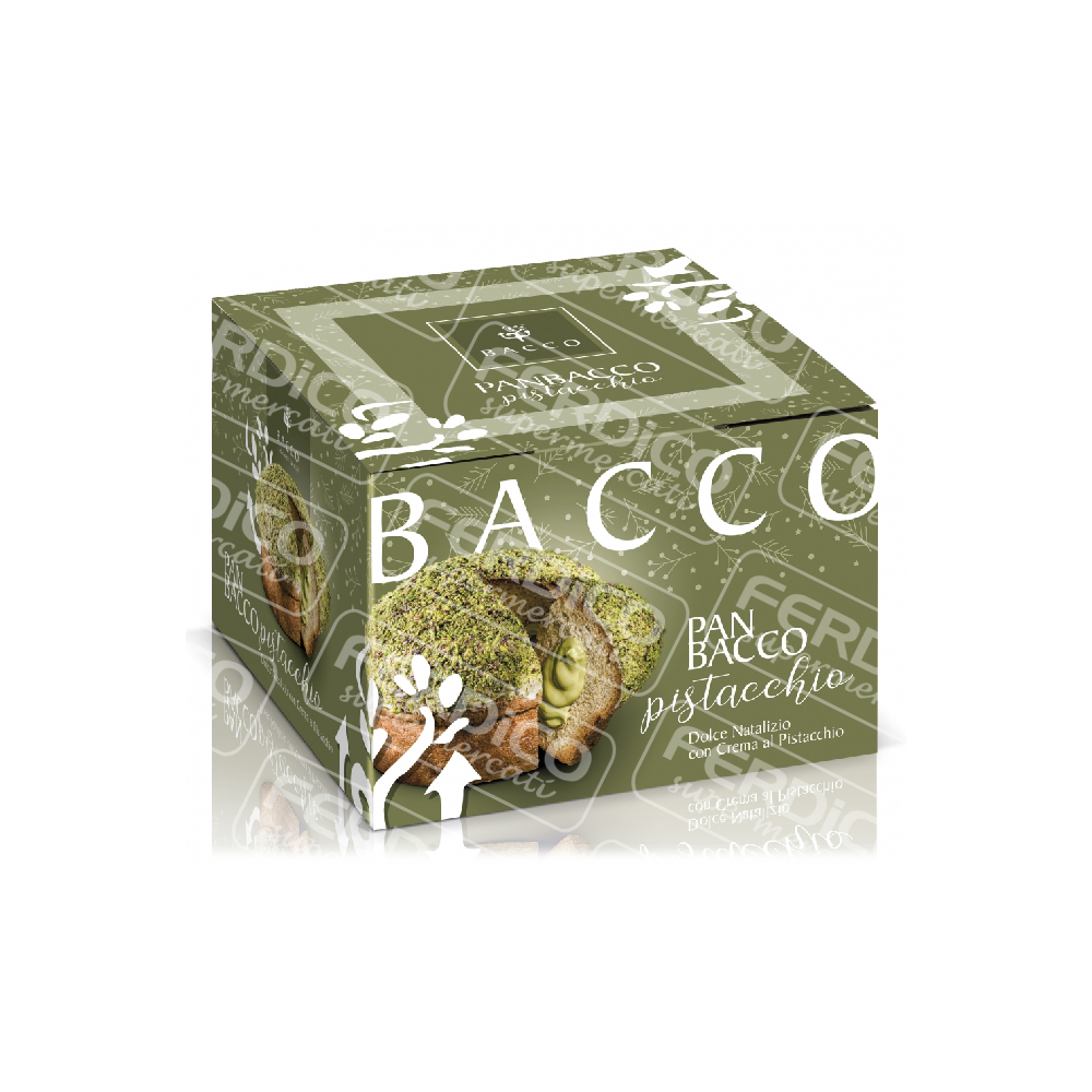 BACCO PANETTONE PISTACCHIO 900