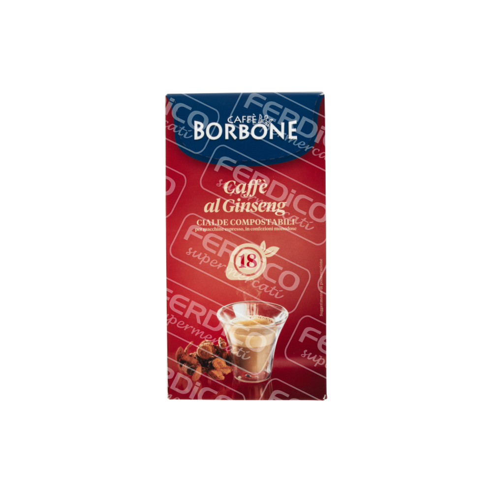 *BORBONE CIALDE GINSENG X 18