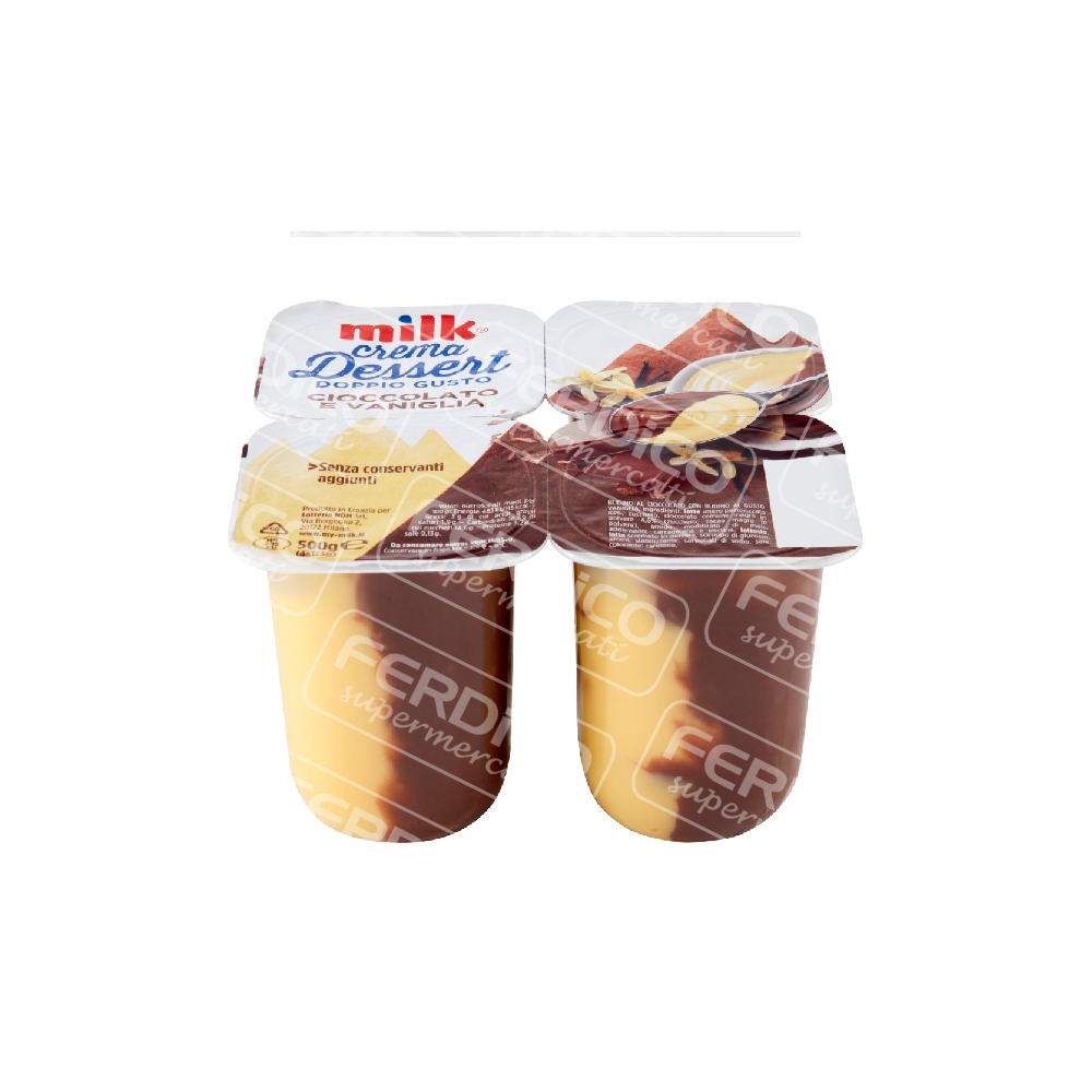 MILK BUDINO CIOCC/VANIG.G125X4