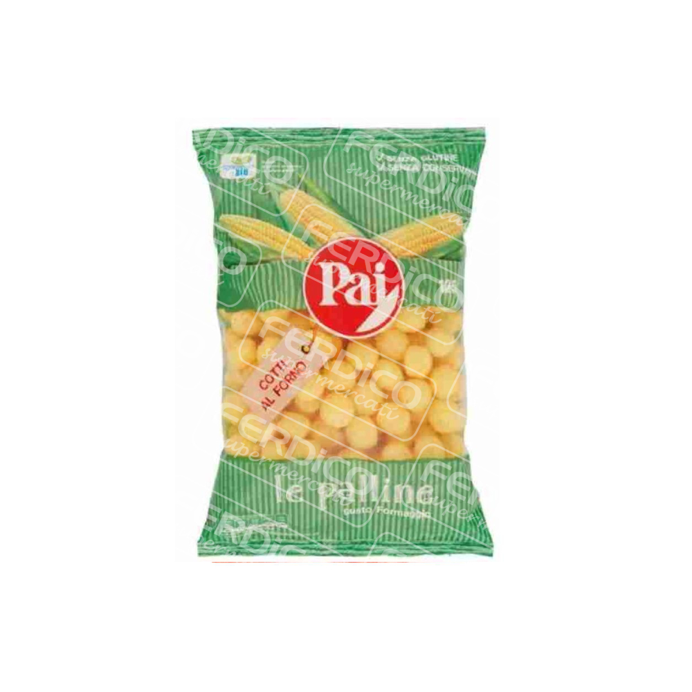 PAI SNACK PALLINE TRASP.GR125