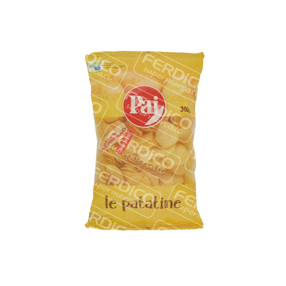 PAI PATATINE TRASPARENTI GR300