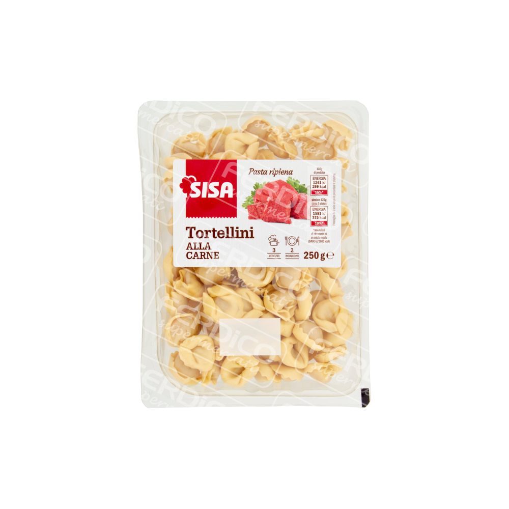 SISA TORTELLINI CARNE GR250