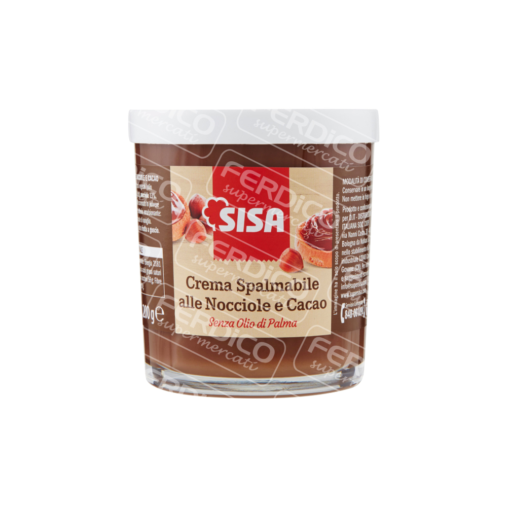 SISA CREMA NOCC.E CACAO GR200