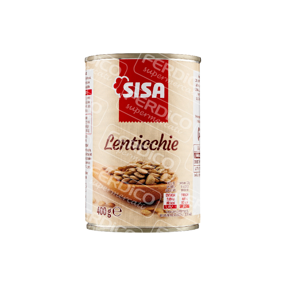 SISA LENTICCHIE GR.400