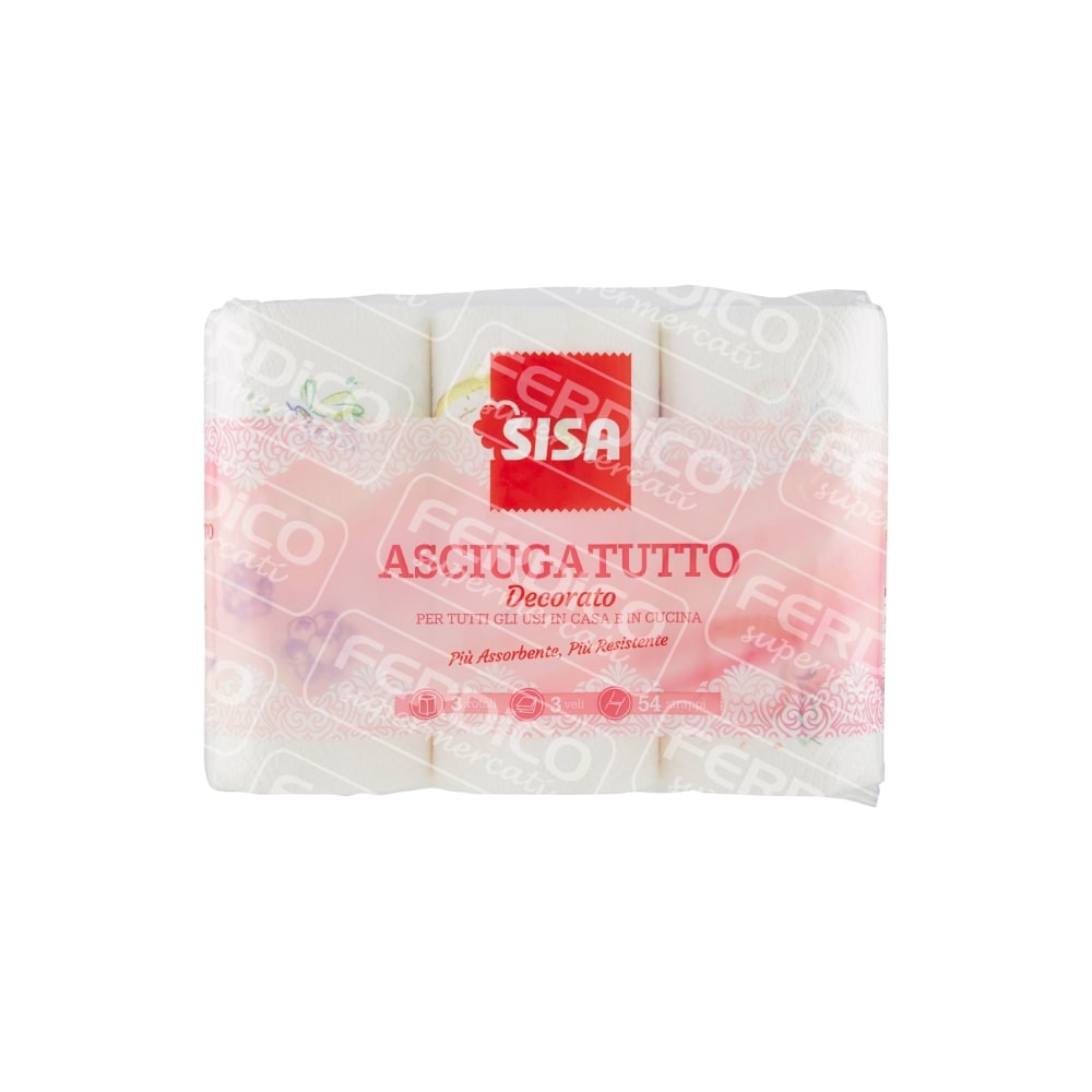 SISA ASCIUGATUTTO DECOR.X3