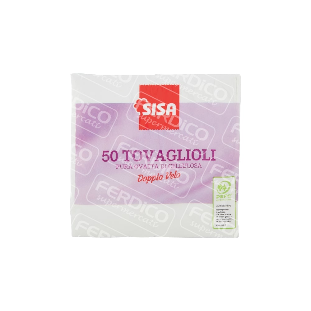SISA TOVAGLIOLI 2 VELI 50PZ