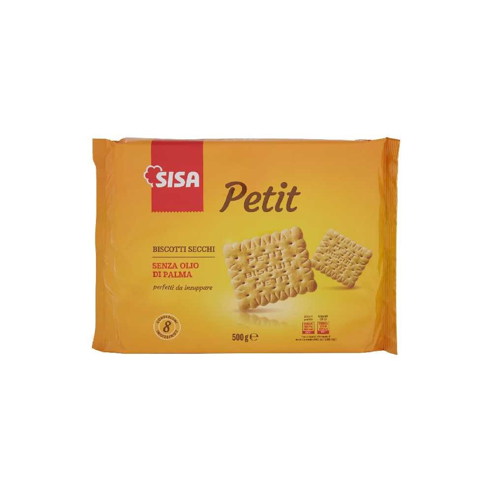 SISA BISCOTTI PETIT 500GR