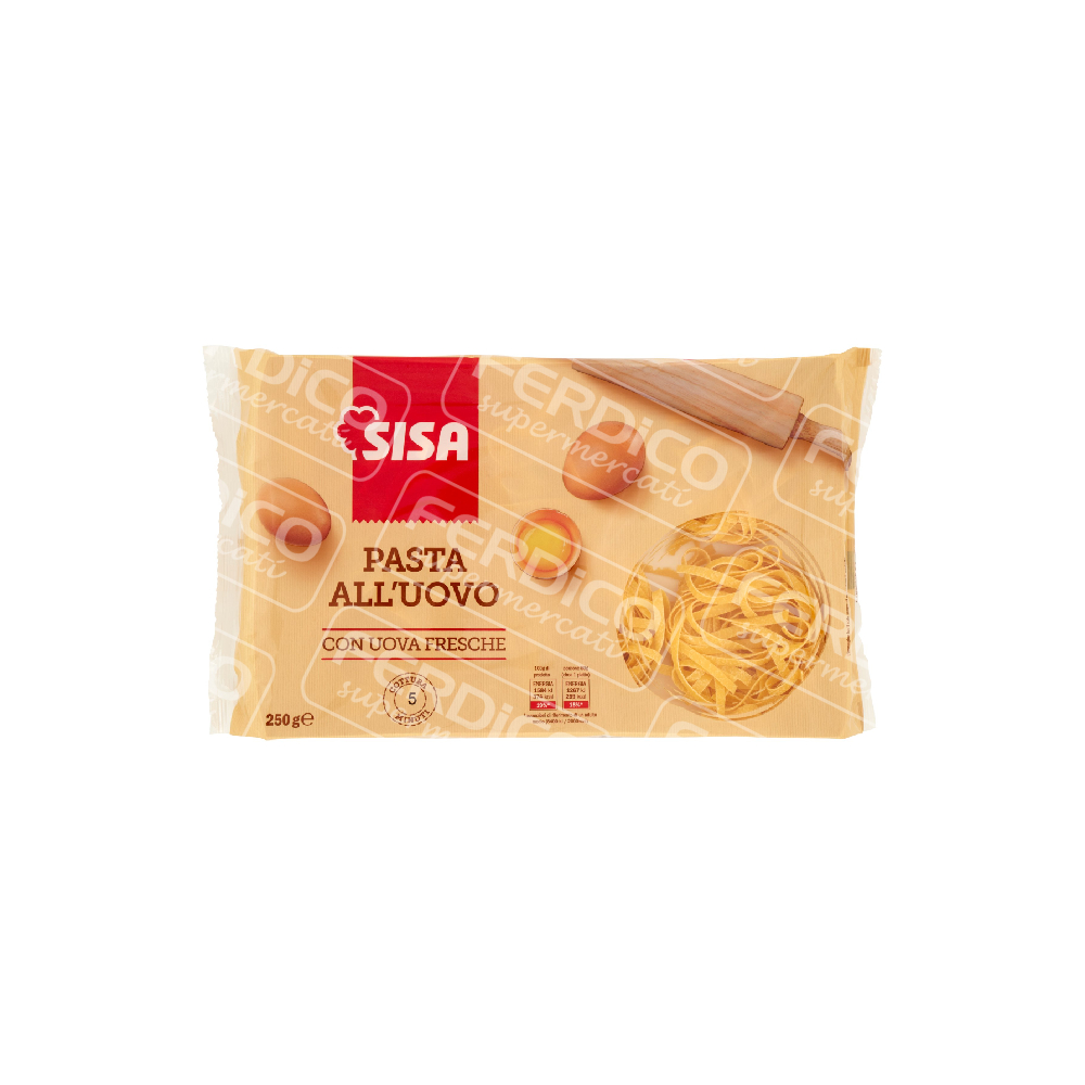 *SISA TAGLIATELLE UOVO GR.250