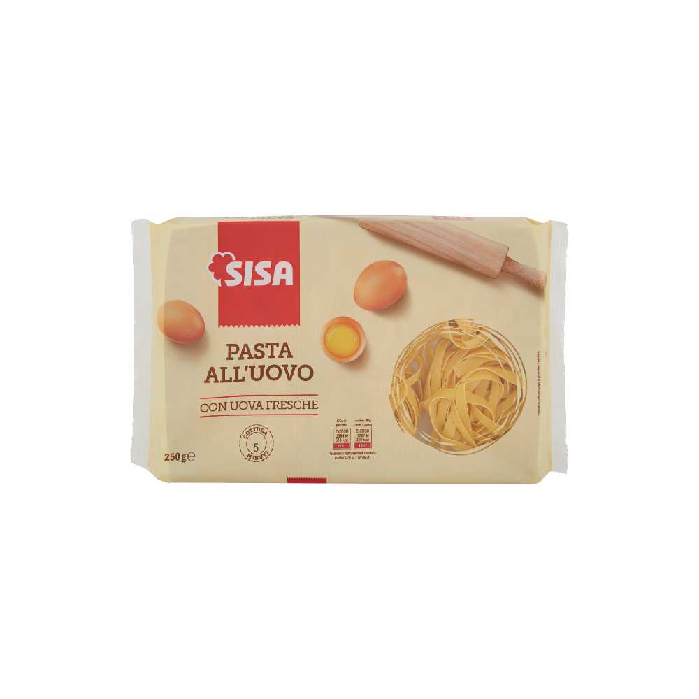 *SISA FETTUCCINE UOVO GR.250