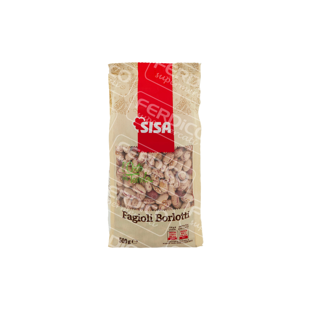 SISA FAGIOLI BORLOTTI BS GR500