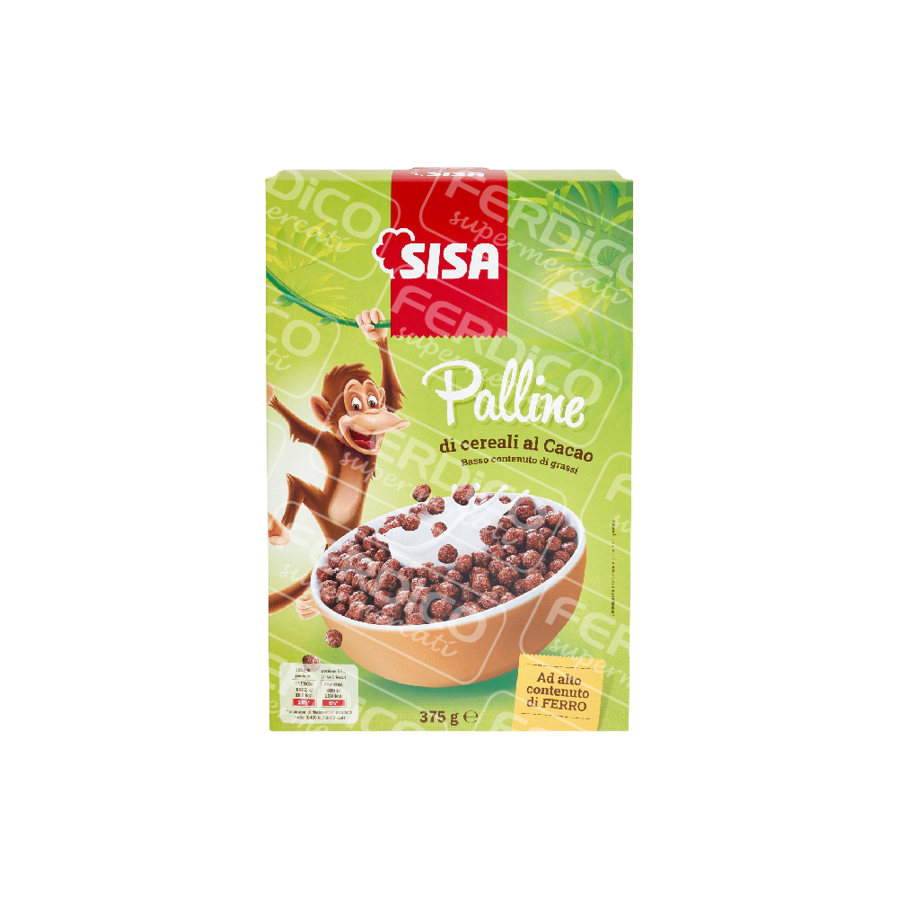 SISA PALLINE CACAO GR.375