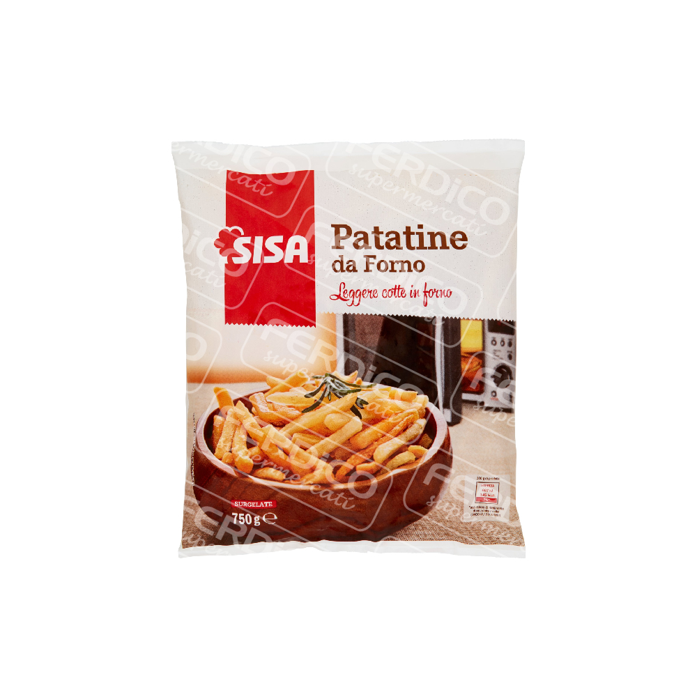 SISA PATATE CLASS.FORNO GR.750