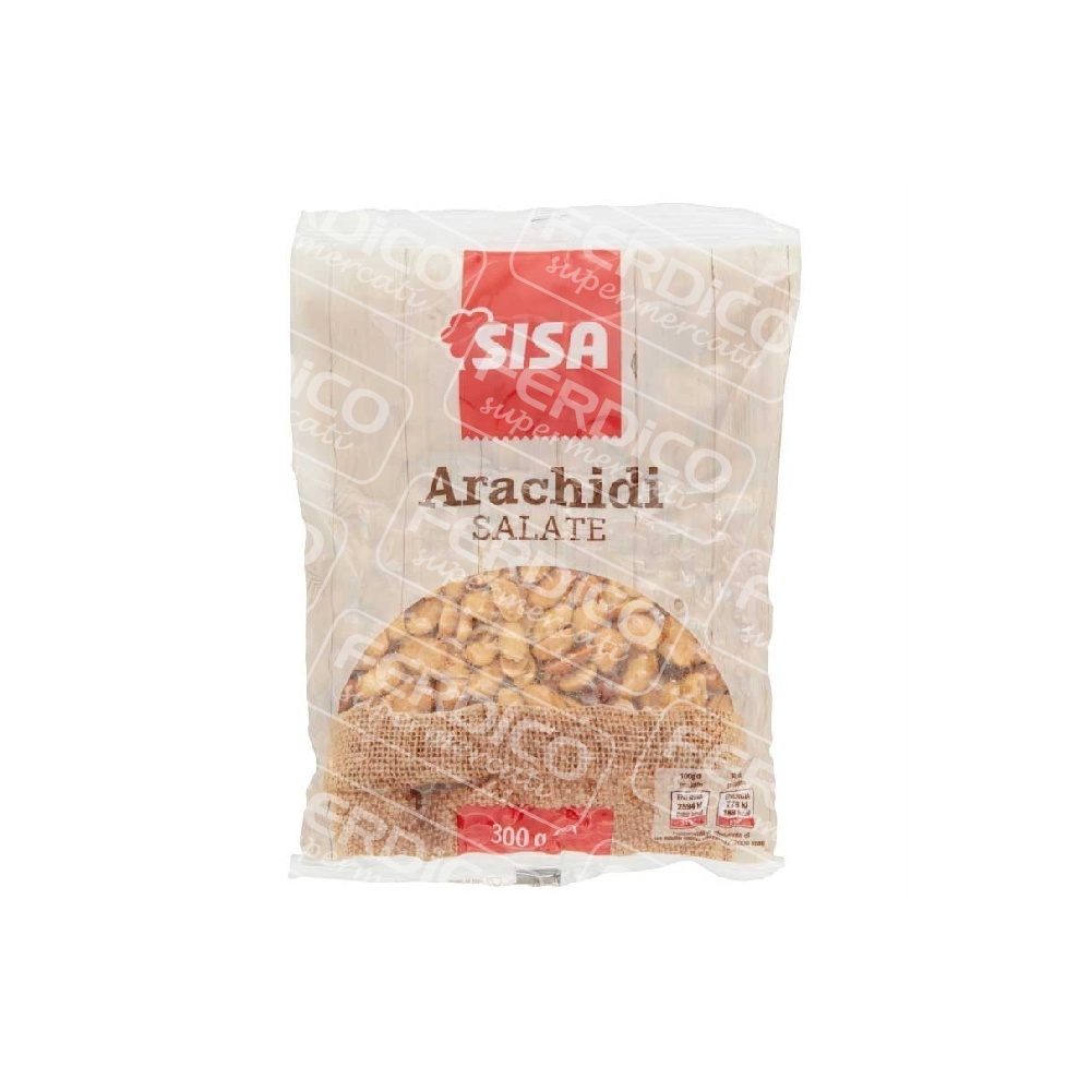 SISA ARACHIDI SALATE 300GR