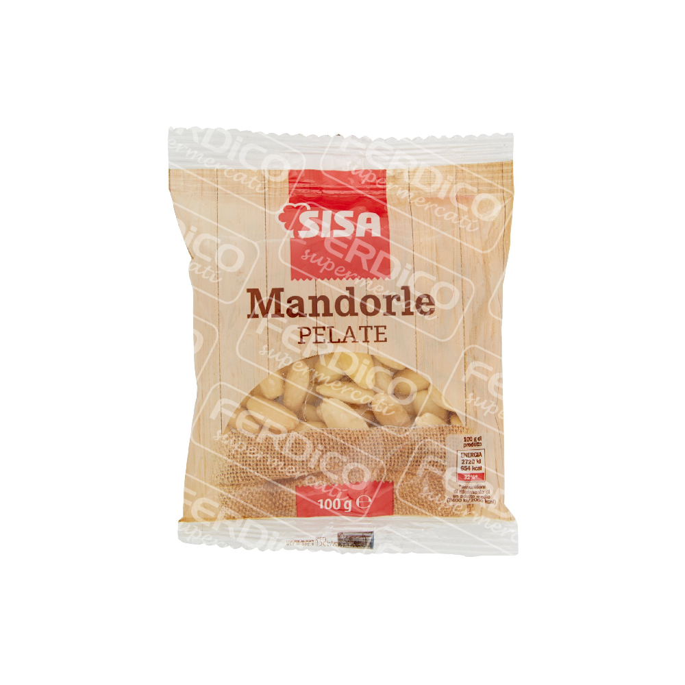 SISA MANDORLE PELATE GR.100