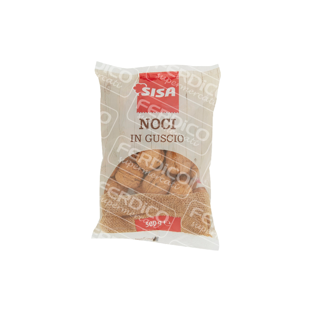 SISA NOCI IN GUSCIO USA 500GR