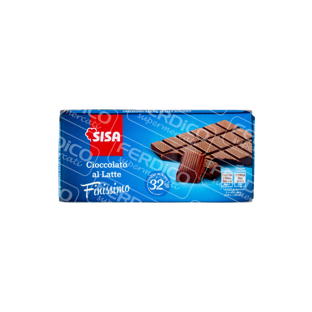 SISA CIOCCOLATO AL LATTE G100