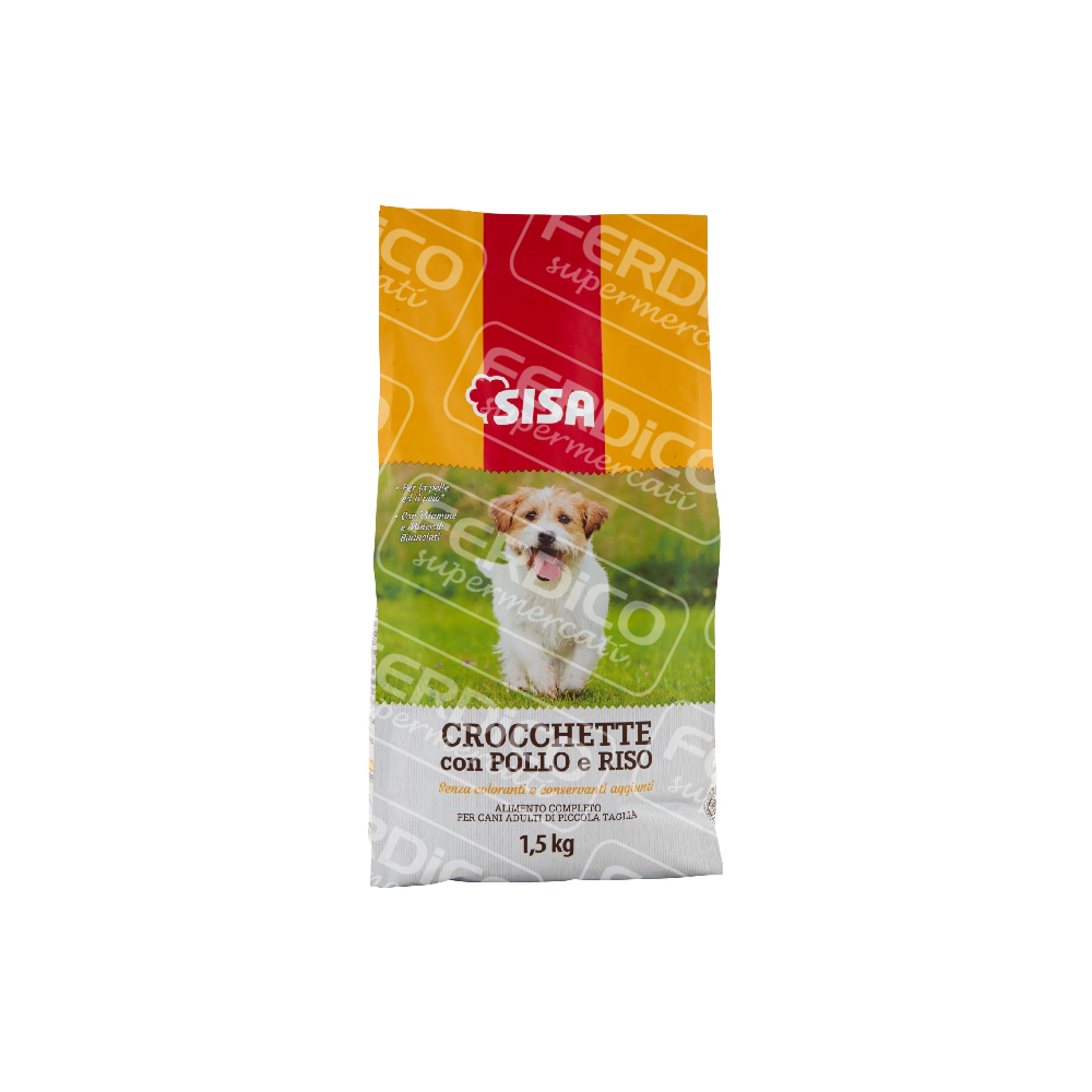 SISA CROCC.CANE POL/RISO KG1.5