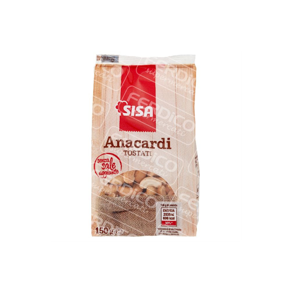 SISA ANACARDI TOST.-SALE GR150