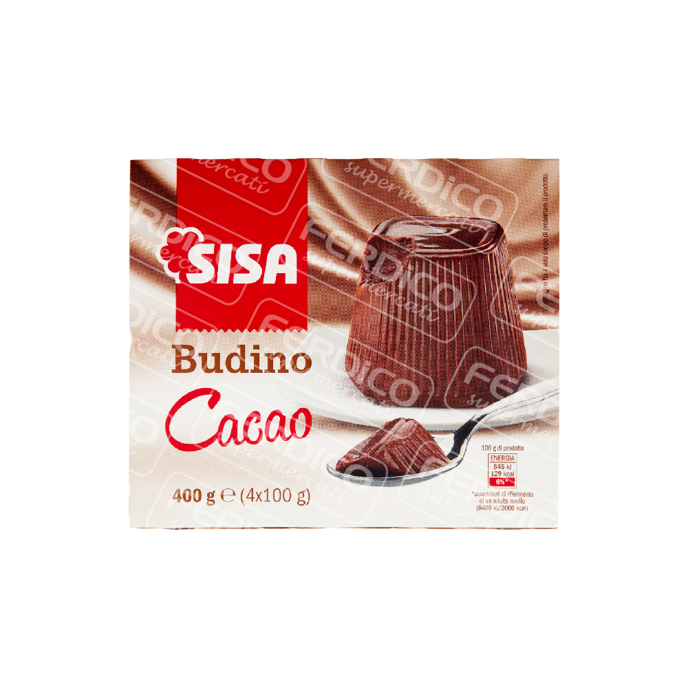 SISA BUDINO CACAO GR100 X4